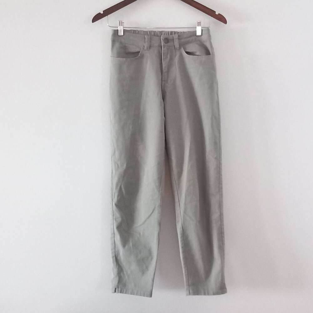 PACT organic cotton slouchy khaki pants